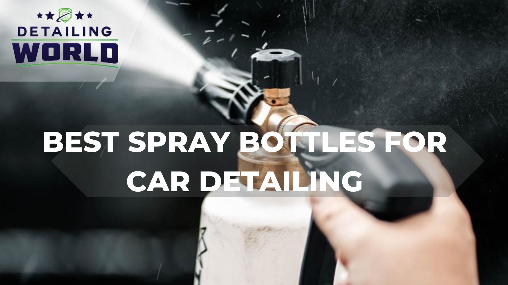 Car Detailing Bucket & Spray Bottle Sticker/Decal Kit - SCREENPRINT