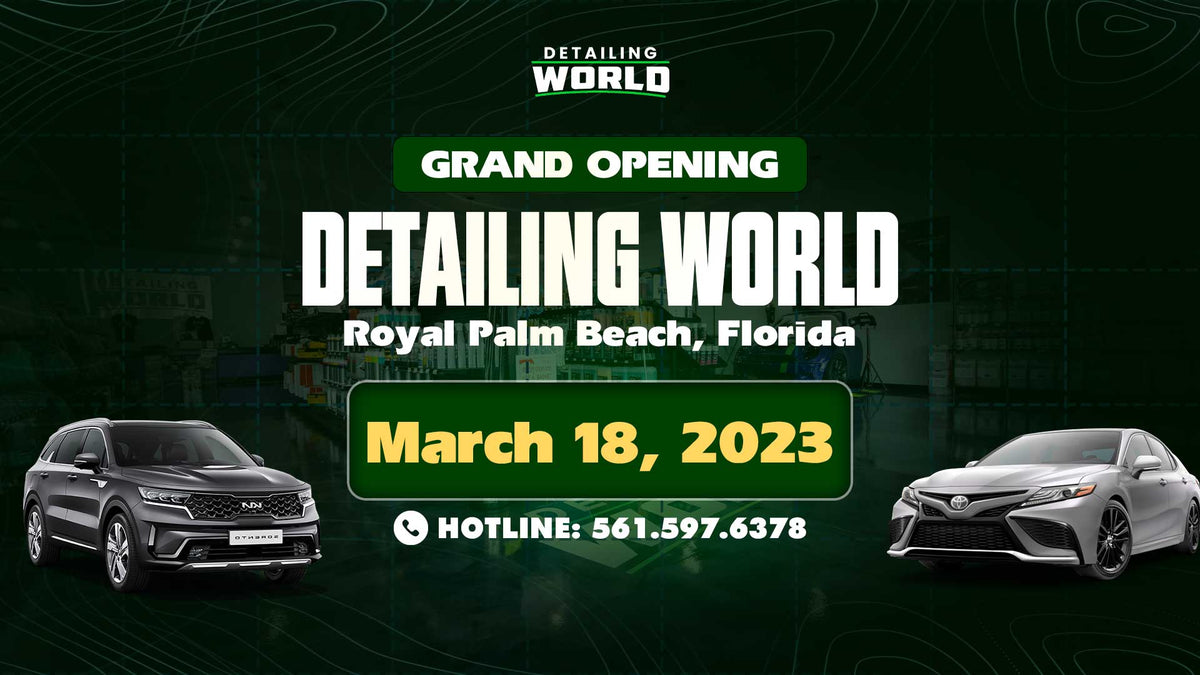Grand Opening Detailing World Royal Palm Beach, Florida