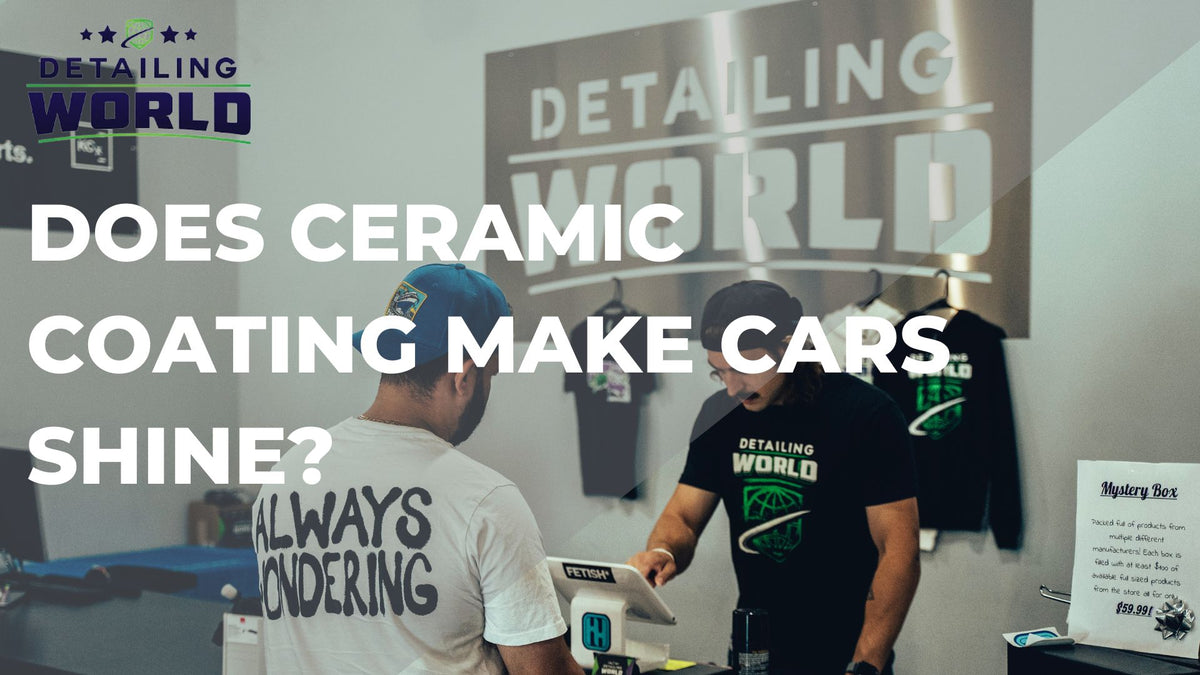 Does Ceramic Coating Make Cars Shine?