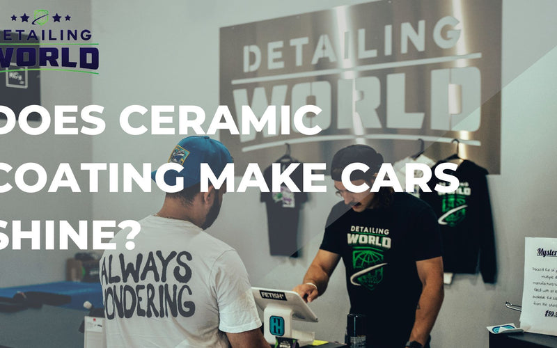 Does Ceramic Coating Make Cars Shine?