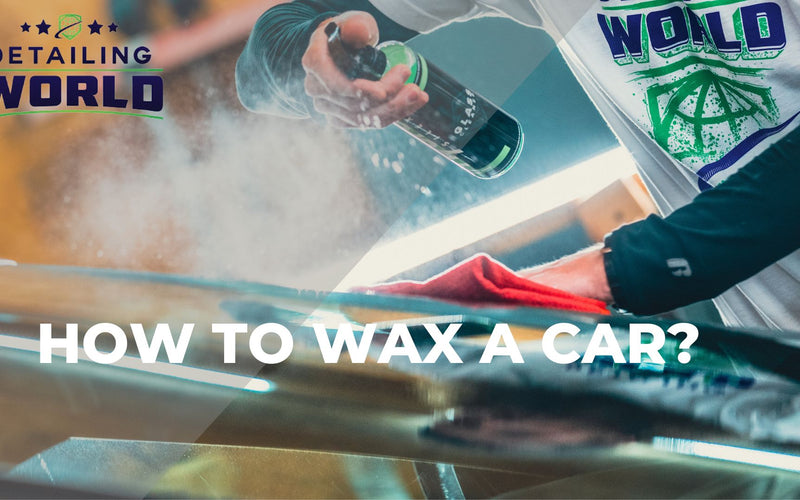 How to wax a car?