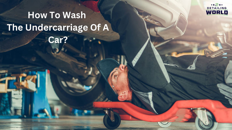 Wash The Undercarriage Of A Car