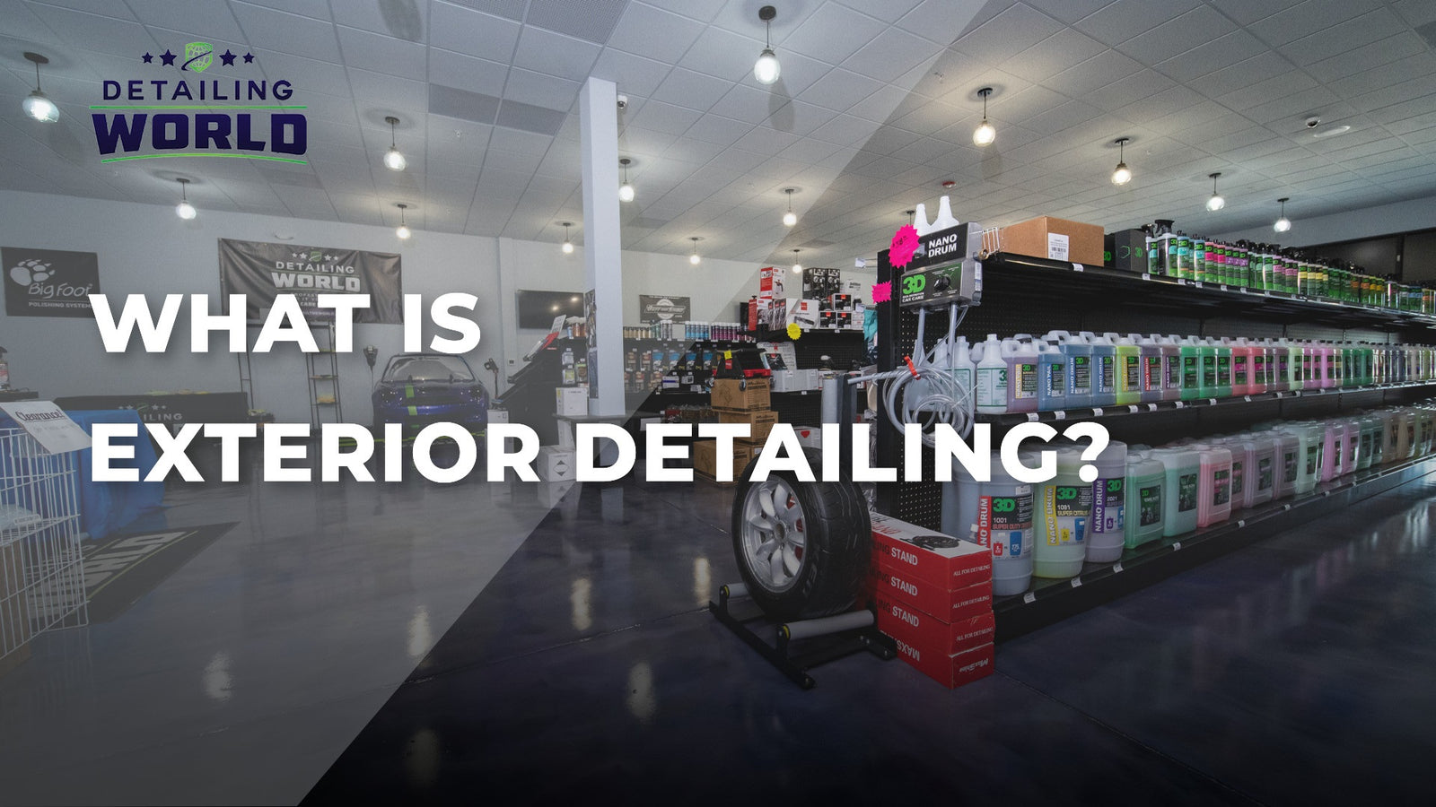 What Is Exterior Detailing?