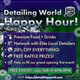 Happy Hour at Detailing World - July 16th @ 6PM - 8PM