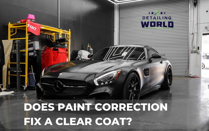 Does paint correction fix a clear coat?
