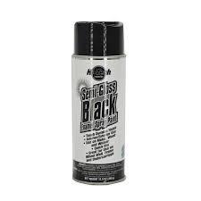 Hi-Tech Semi-Gloss Black 12 oz. Action
