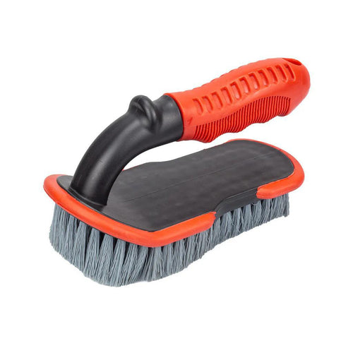 MaxShine Tire & Carpet Scrub Brush - Heavy Duty
