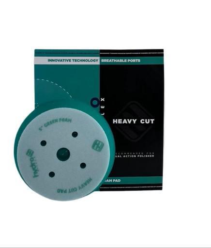 Hydrosilex Heavy Cut Green Foam Pad 3" & 5" & 6" Action