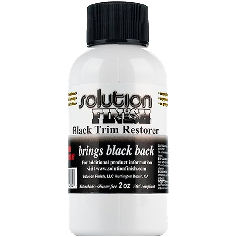 Solution Finish Trim Restorer Black