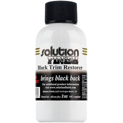 Solution Finish Trim Restorer Black
