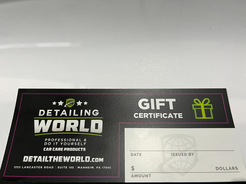 Gift Certificate's $50 - $75 - $100 - $125 Action