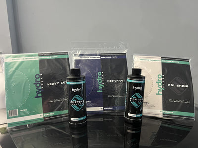 Hydrosilex Paint Correction kit removes swirl marks from your vehicle