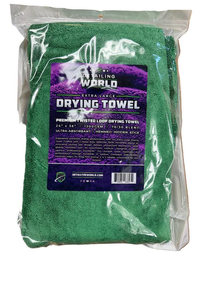 Detailing World 1200 GSM Twisted Loop Drying Towel XL