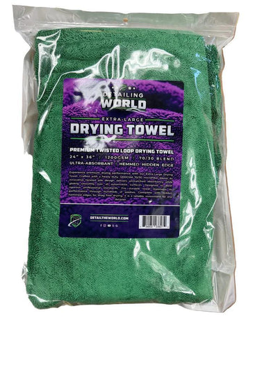 Detailing World 1200 GSM Twisted Loop Drying Towel XL