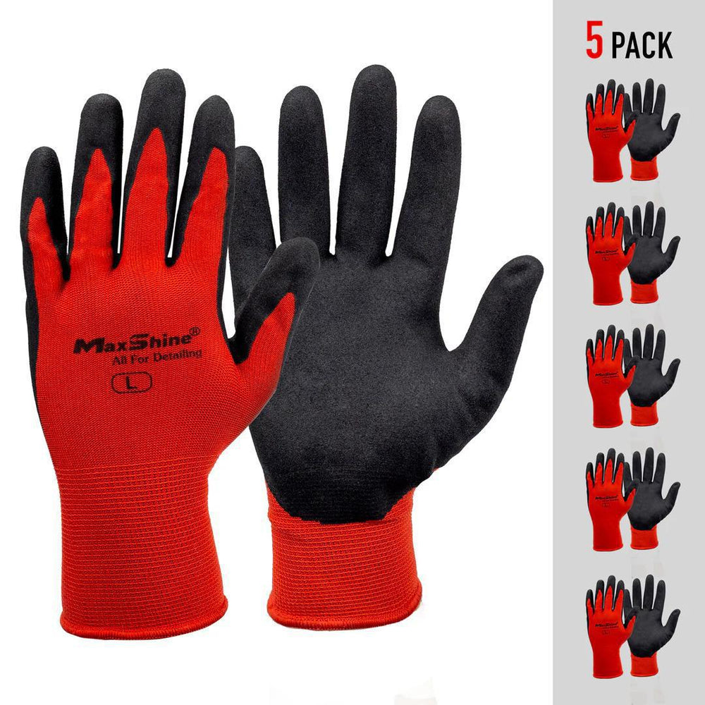 Maxshine Breathable Work Gloves 5PK