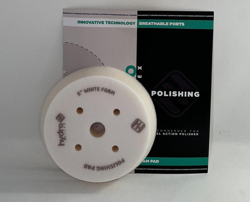 Hydrosilex Polishing White Foam Pad 3" & 5" & 6" Action