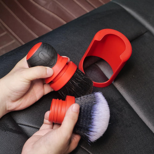 Maxshine Curved Grip XL Detailing Brush Action