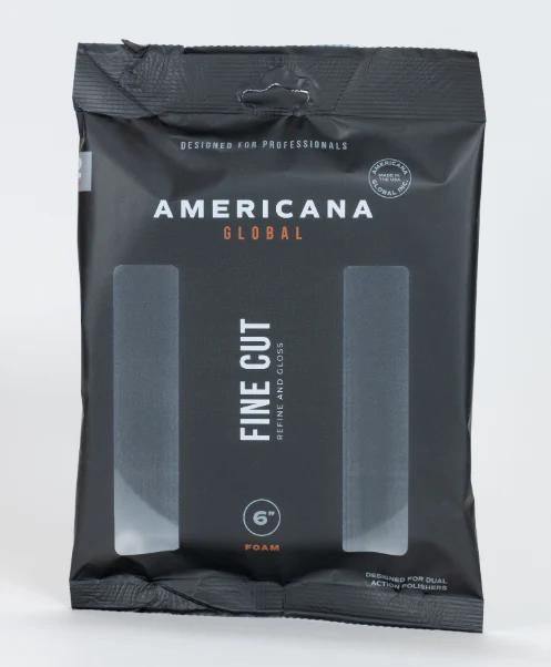 Americana Fine Cut Polishing Foam Pad (black) Available in 3