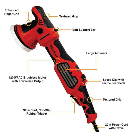 Maxshine MB21 Pro 6" Brushless DA Action