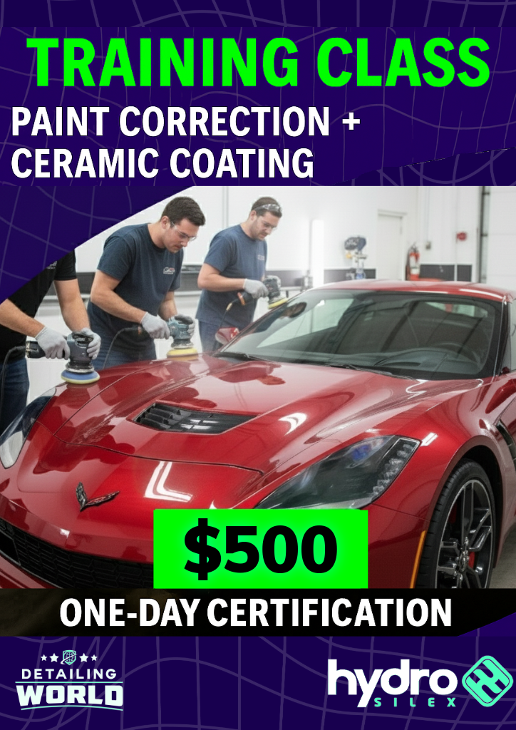 ALL IN ONE Paint Correction and Ceramic Coating Class!