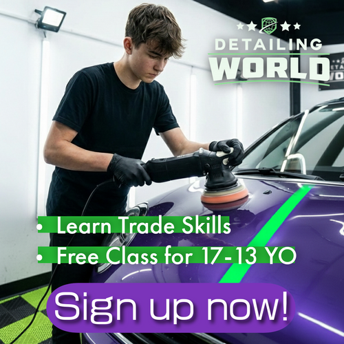 Detailing World's Youth Detailing Boot Camp (Ages 17-13)