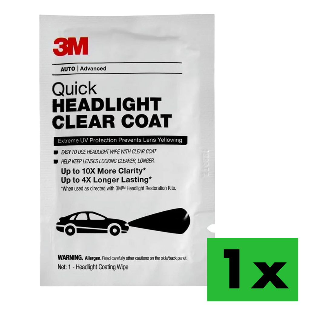 3M Quick Headlight Clear Coat Wipe