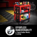 MaxShine Premium Heavy Duty Detailing Utility Cart