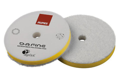 Rupes DA Fine Microfiber Pad Yellow 9.MF80M 3in