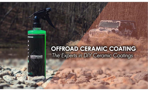 HydroSilex Offroad Vehicle Ceramic Coating - Protective Ceramic Detail Spray for Off Roading SUV, ATV, UTV, Dirt Bike, 4 Wheeler Action