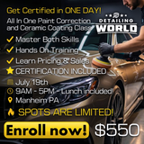 ALL IN ONE Paint Correction and Ceramic Coating Class! training photo 1