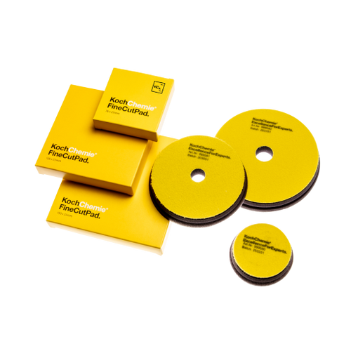 Koch Chemie Fine Cut Foam Pad (Yellow) Available in 3