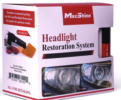 MaxShine Headlight Restoration System - Detailing World