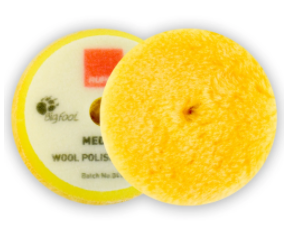 Rupes Medium Polishing Yellow Wool Pad Available in 3