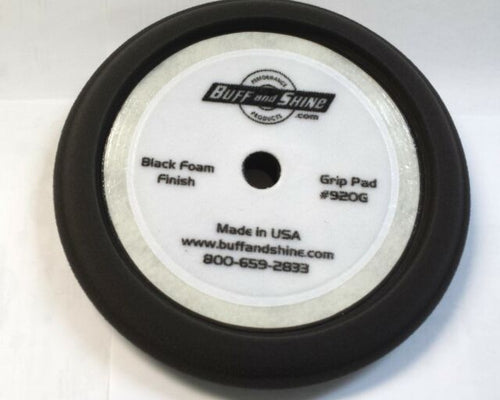 Buff and Shine 9" Foam Grip Pad w/ Center Tee Action