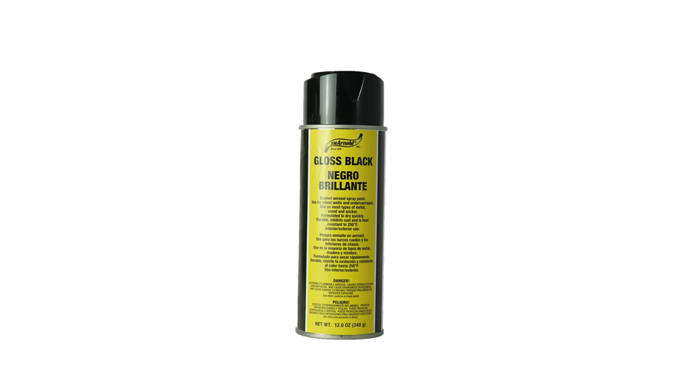SM Arnold Gloss Black 12 oz.