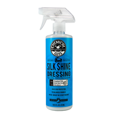 Chemical Guys Silk Shine Vinyl, Rubber, Plastic Dressing