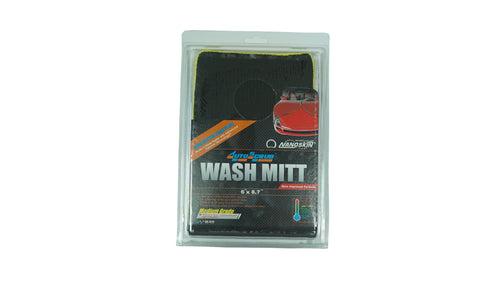 Nanoskin Autoscrub Wash Mitt 6" x 8.7" Action