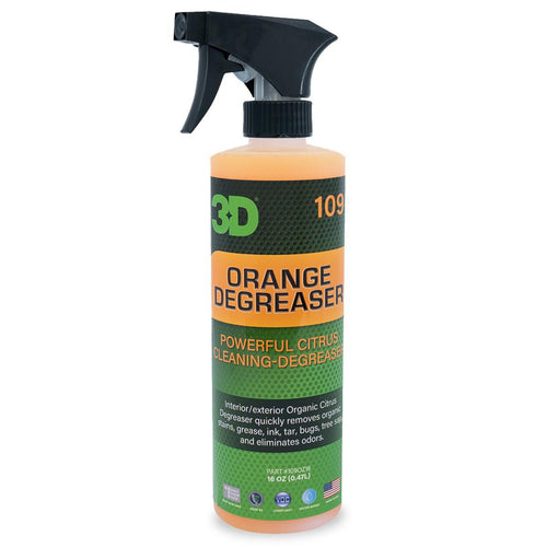 3D Orange Degreaser Action