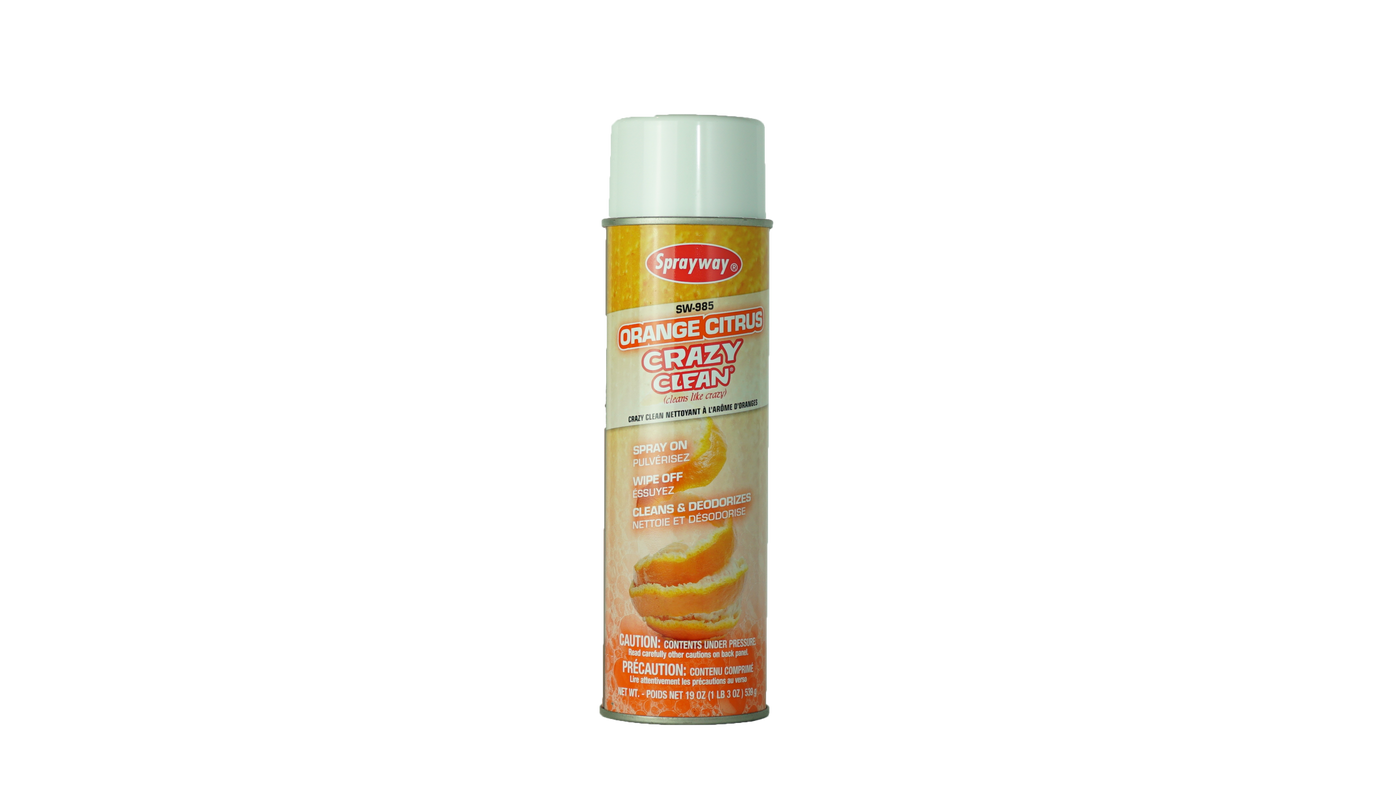 Sprayway 985 19 oz. White Orange Citrus Crazy Clean 